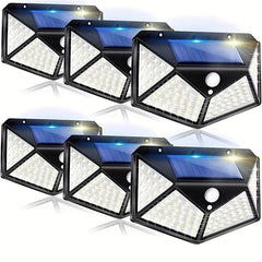 Solar Body Induction Wall Lamp for Outdoor Backyard Garden Fence Patio