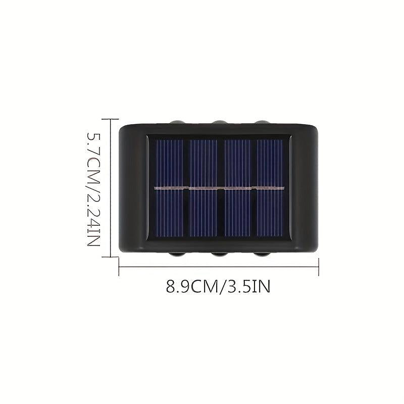 Outdoor Solar Wall Lights - Waterproof for Backyards, Patios, Decks