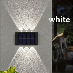 Outdoor Solar Wall Lights - Waterproof for Backyards, Patios, Decks