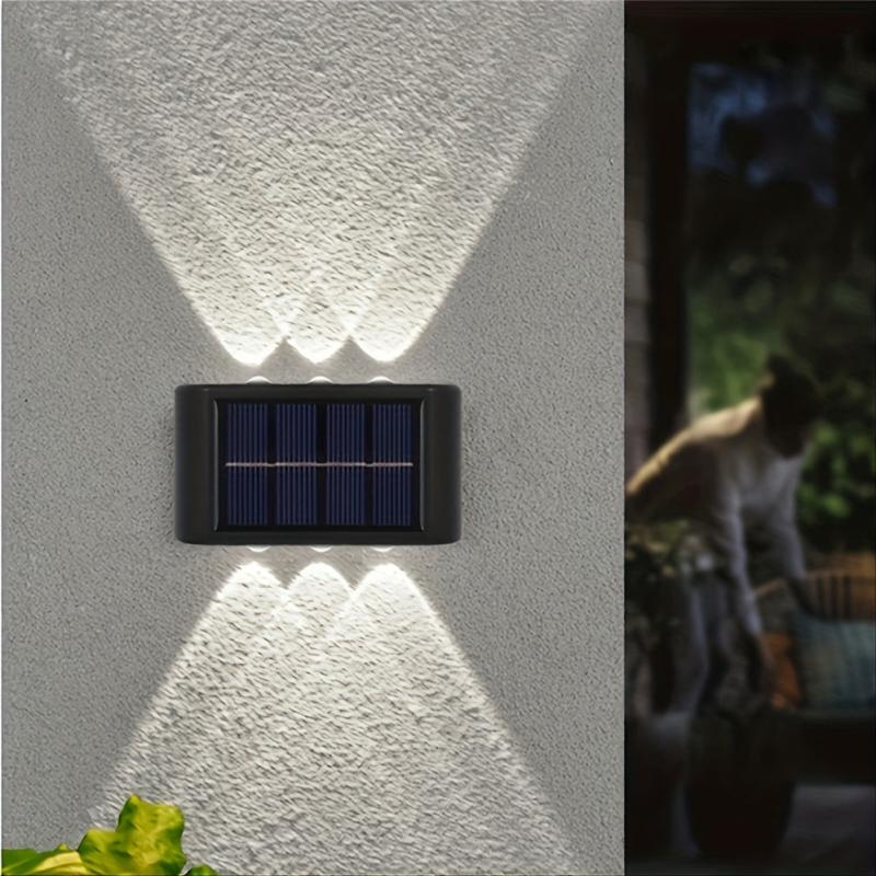 Outdoor Solar Wall Lights - Waterproof for Backyards, Patios, Decks