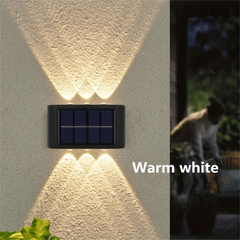 Outdoor Solar Wall Lights - Waterproof for Backyards, Patios, Decks
