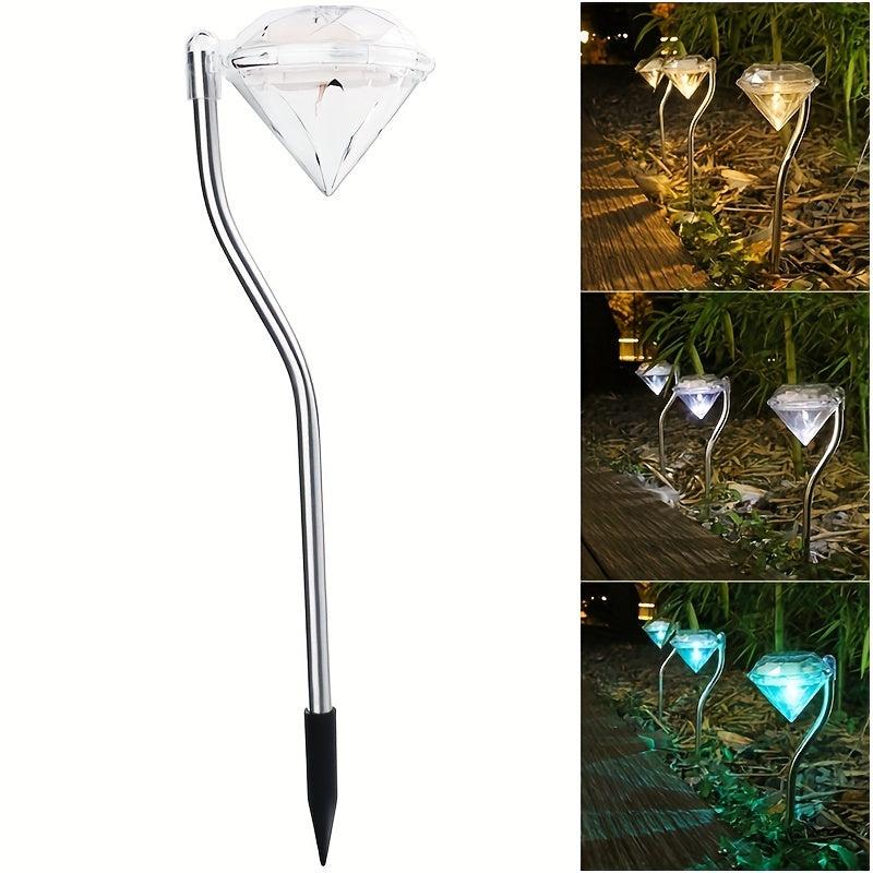 Outdoor Waterproof Solar LED Street Lights Flower Night Lights