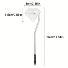 Outdoor Waterproof Solar LED Street Lights Flower Night Lights