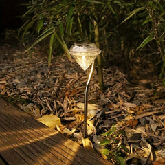 Outdoor Waterproof Solar LED Street Lights Flower Night Lights