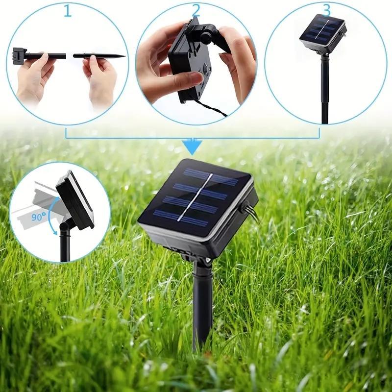 Solar Christmas Lights 300 LED 105ft 8 Modes Outdoor Waterproof String Lights