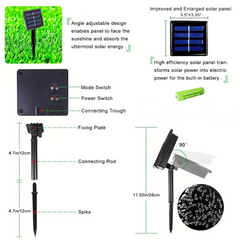 Solar Christmas Lights 300 LED 105ft 8 Modes Outdoor Waterproof String Lights