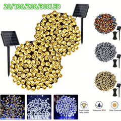 Solar Christmas Lights 300 LED 105ft 8 Modes Outdoor Waterproof String Lights