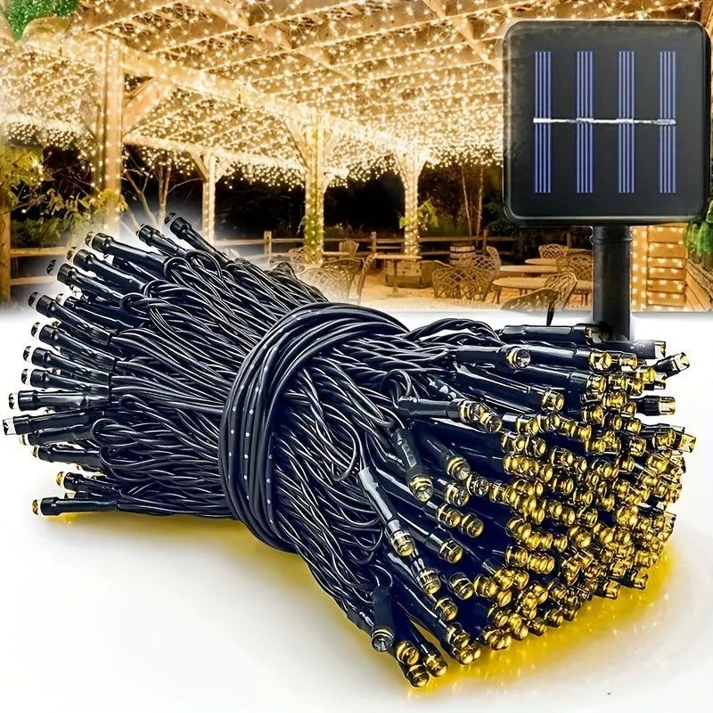 Solar Christmas Lights 300 LED 105ft 8 Modes Outdoor Waterproof String Lights