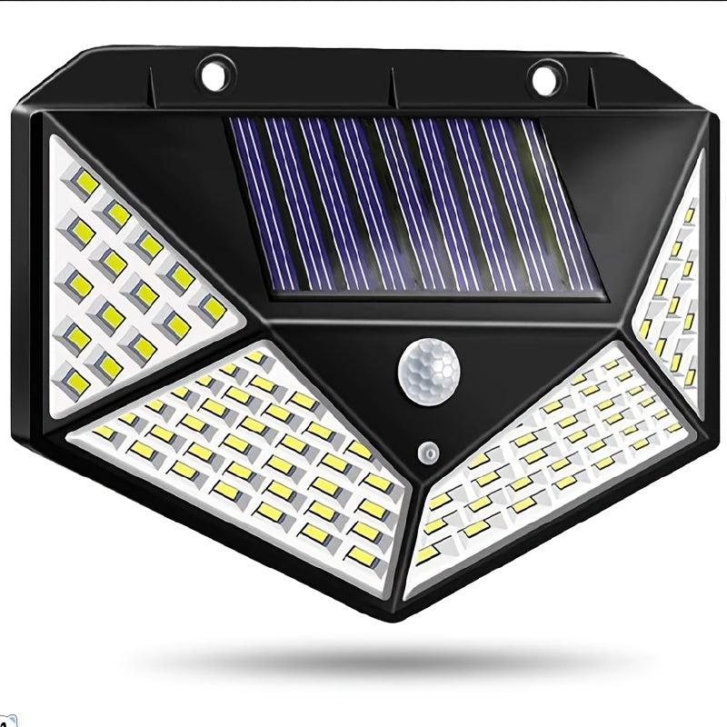LED Solar Charging Wall Light Motion Sensor Outdoor Garden Light