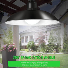 Solar Pendant Light Outdoor Hanging Lights Motion Sensor IP65 Waterproof Lamp