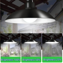 Solar Pendant Light Outdoor Hanging Lights Motion Sensor IP65 Waterproof Lamp