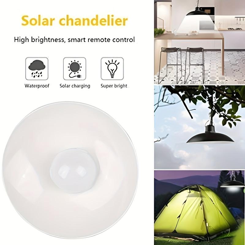 Solar Pendant Light Outdoor Hanging Lights Motion Sensor IP65 Waterproof Lamp