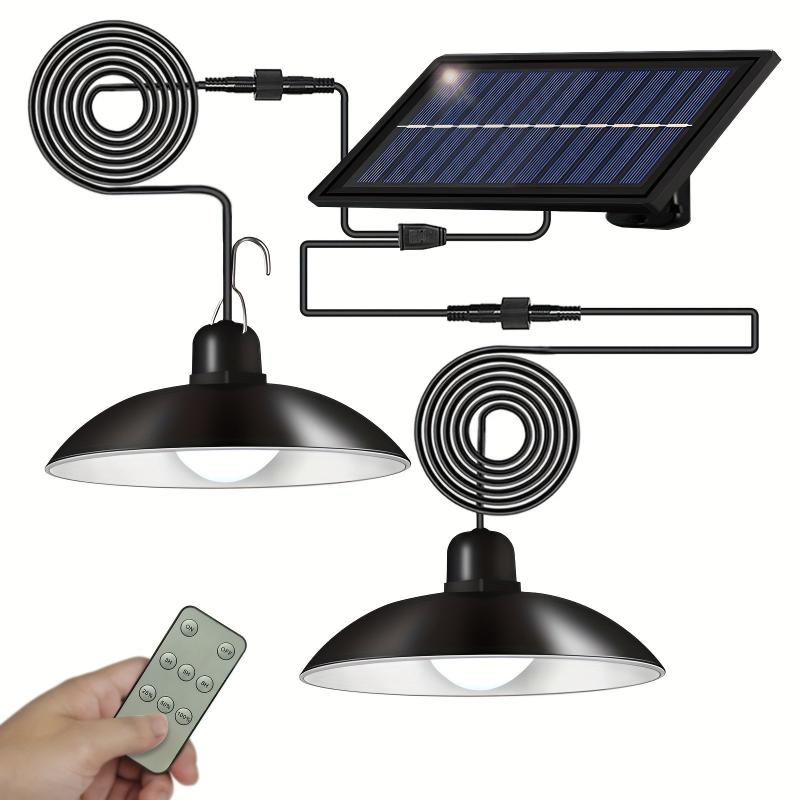 Solar Pendant Light Outdoor Hanging Lights Motion Sensor IP65 Waterproof Lamp