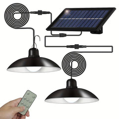 Solar Pendant Light Outdoor Hanging Lights Motion Sensor IP65 Waterproof Lamp