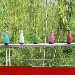 Solar Plastic Wine Bottle Light LED Outdoor Decoration