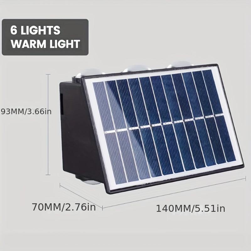Solar Outdoor Wall Lamp Modern Villa Decoration