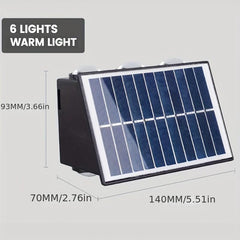 Solar Outdoor Wall Lamp Modern Villa Decoration