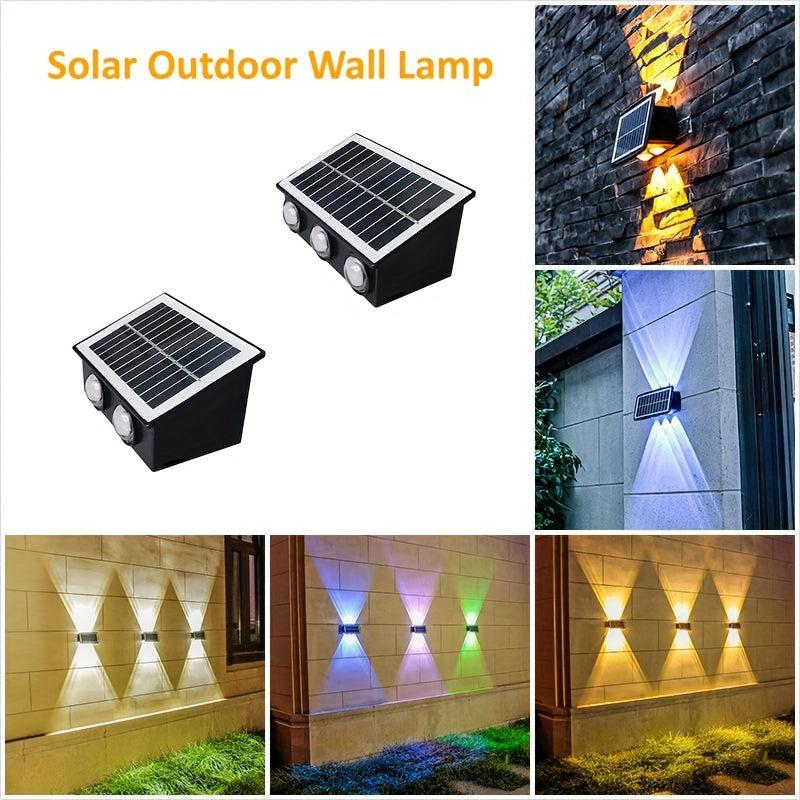 Solar Outdoor Wall Lamp Modern Villa Decoration