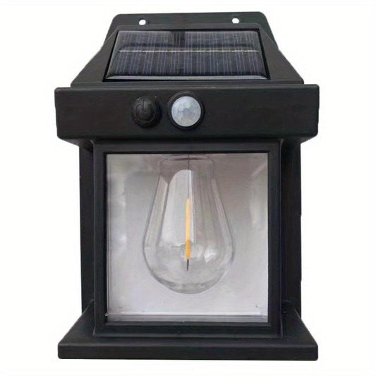 Outdoor Solar Wall Lanterns with Motion Sensor