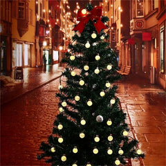200LED Bubbles Crystal Globe Solar String Lights Waterproof Solar Outdoor Lights