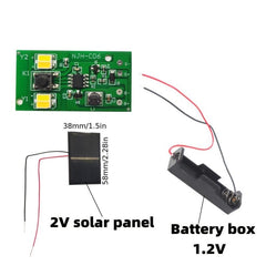 1pc DIY 12V Solar Lamp Circuit Board Set
