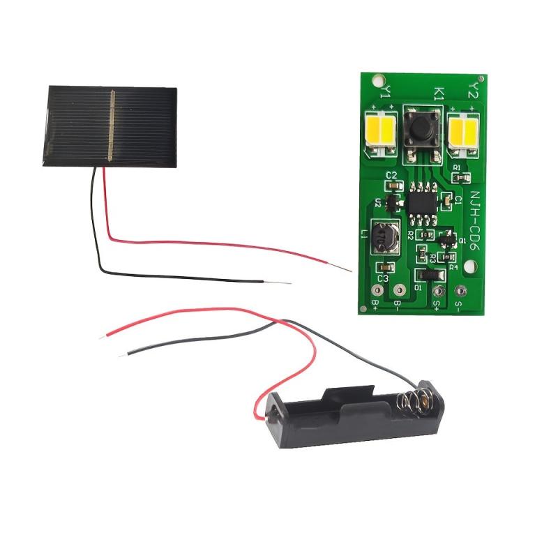 1pc DIY 12V Solar Lamp Circuit Board Set
