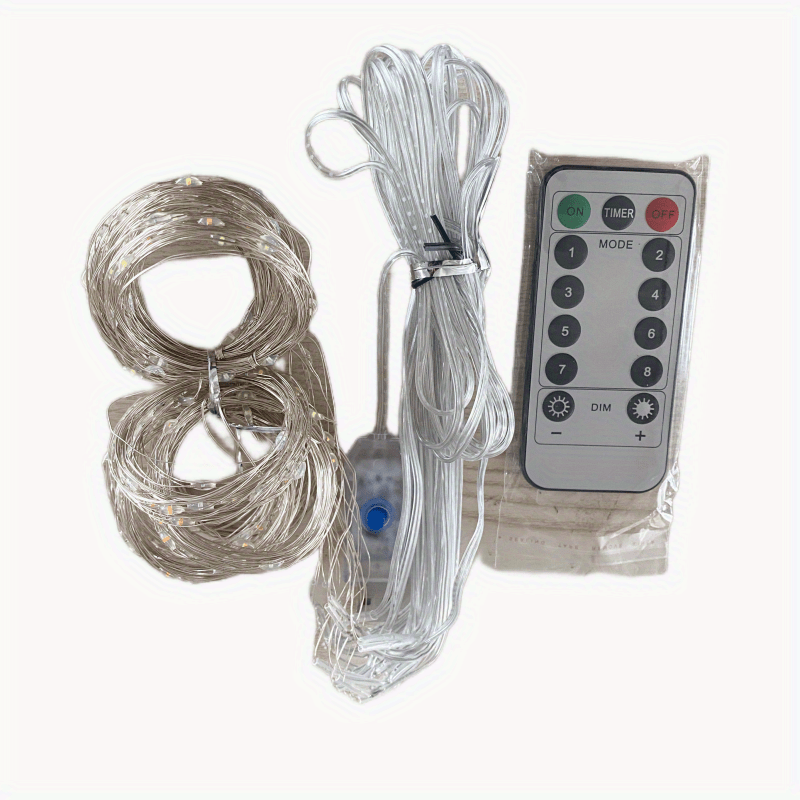 USB Remote Control Curtain Lights for Room Decoration