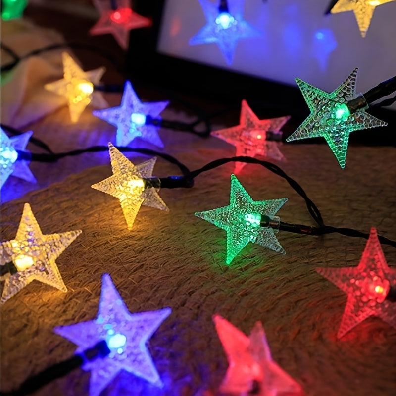 Solar Fairy String Lights Outdoor Garden Light Christmas Decoration