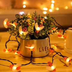 Solar Fairy String Lights Outdoor Garden Light Christmas Decoration