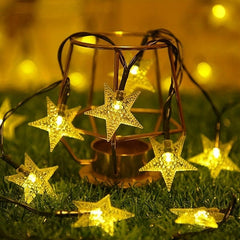 Solar Fairy String Lights Outdoor Garden Light Christmas Decoration