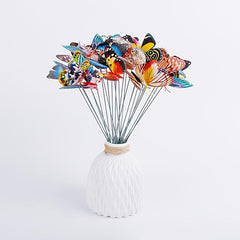 Luminous Butterfly Stakes for Outdoor Decor