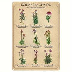 Medicinal Herbs Witches Magic Knowledge Kitchen Blessing Metal Sign