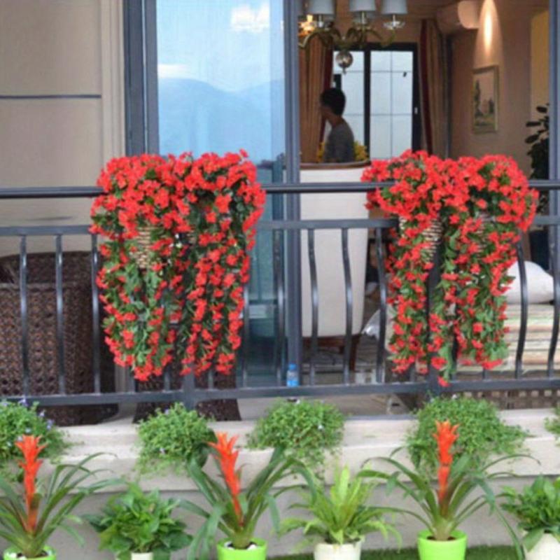 Artificial Violet Arrangement for Room Wedding Office Cafe