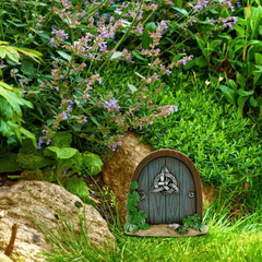 Tree Fairy Door Decor Micro Fairy Garden Outdoor Decoration Accessories