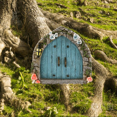 Tree Fairy Door Decor Micro Fairy Garden Outdoor Decoration Accessories