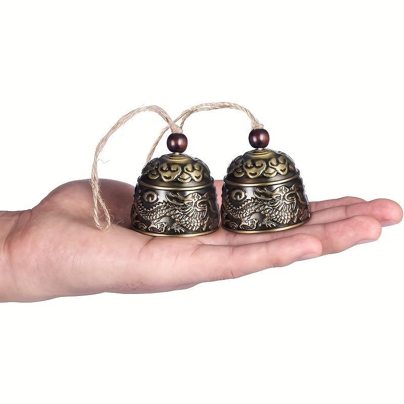 Vintage Dragon Bell Fengshui Wind Chimes Good Luck Hanging Bell