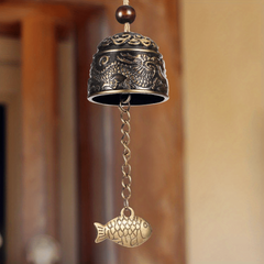 Vintage Dragon Bell Fengshui Wind Chimes Good Luck Hanging Bell