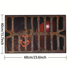 Halloween Clown Doormat Non Skid Rug