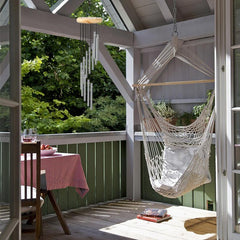 Metal Tubes Wind Chimes Outdoor Garden with 12 Tubes