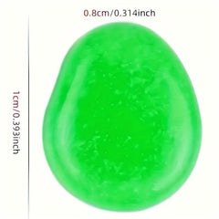 100pcs Glow in the Dark Pebbles for Garden Aquarium Decoration