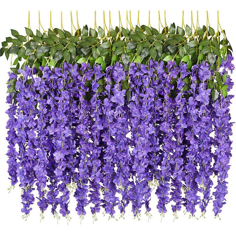 12 Packs Artificial Hanging Plants for Home and Wall Decor