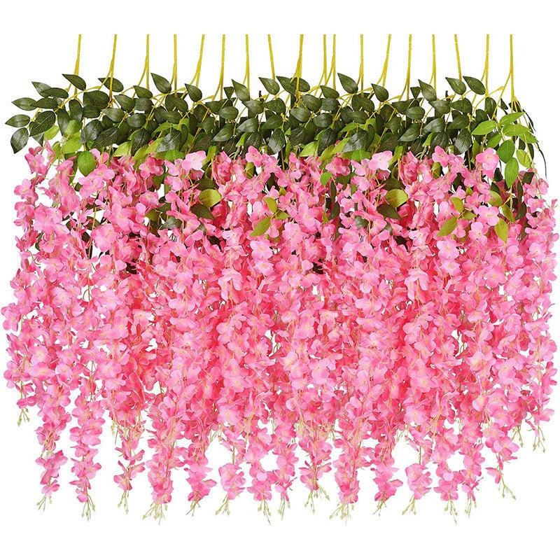 12 Packs Artificial Hanging Plants for Home and Wall Decor