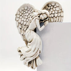 Resin Angel Door Frame Decoration for Home and Garden