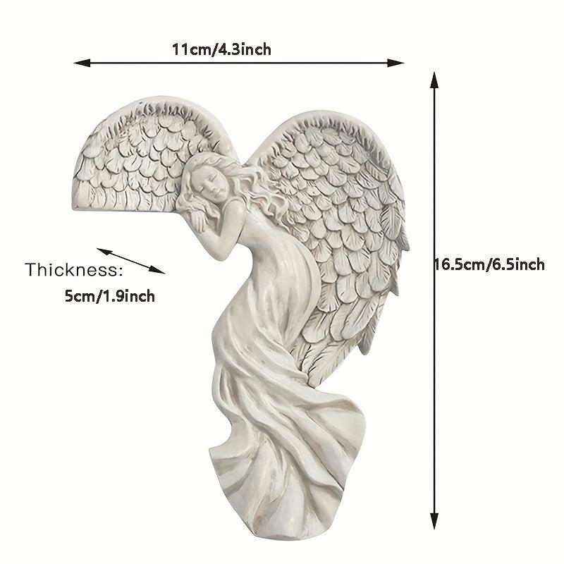 Resin Angel Door Frame Decoration for Home and Garden