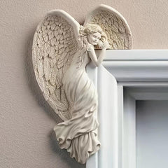 Resin Angel Door Frame Decoration for Home and Garden