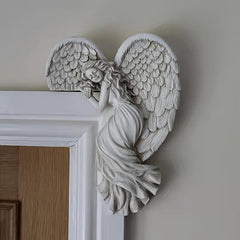 Resin Angel Door Frame Decoration for Home and Garden