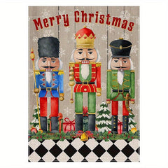 Christmas Banner Decor Porch Sign Happy Year Signs For Home Front Door Fireplace
