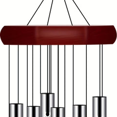 Memorial Wind Chimes Outdoor 6 Tubes Deep Sounds Relaxing Garden Yard Patio Deco