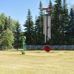 Memorial Wind Chimes Outdoor 6 Tubes Deep Sounds Relaxing Garden Yard Patio Deco