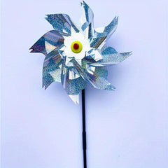 Reflective Pinwheels for Garden Decor - Set of 2